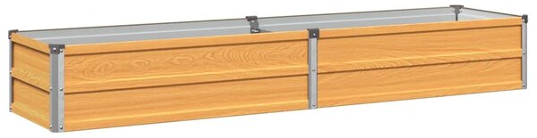 Povišeni vrtni krevet Prirodna 160 x 40 x 24 cm - 160 x 40 x 24 cm Prirodna