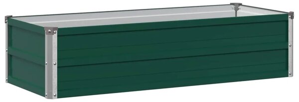 Povišeni vrtni krevet Zelena 100 x 40 x 24 cm - 100 x 40 x 24 cm Zelena