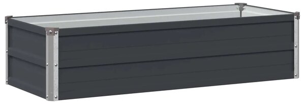 Povišeni vrtni krevet Antracit 100 x 40 x 24 cm - 100 x 40 x 24 cm Antracit