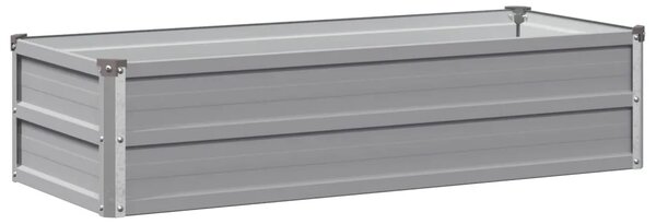 Povišeni vrtni krevet Siva 100 x 40 x 24 cm - 100 x 40 x 24 cm Siva