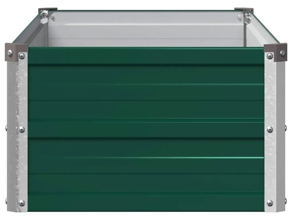 Povišeni vrtni krevet Zelena 100 x 40 x 24 cm - 100 x 40 x 24 cm Zelena