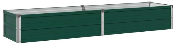 Povišeni vrtni krevet Zelena 160 x 40 x 24 cm - 160 x 40 x 24 cm Zelena