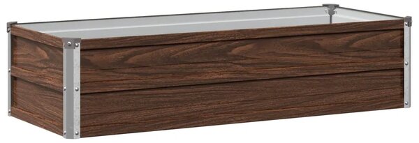 Povišeni vrtni krevet Crna 100 x 40 x 24 cm - 100 x 40 x 24 cm Crna