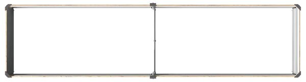 Povišeni vrtni krevet Drvena smeđa 160 x 40 x 24 cm - 160 x 40 x 24 cm Smeđa drvo