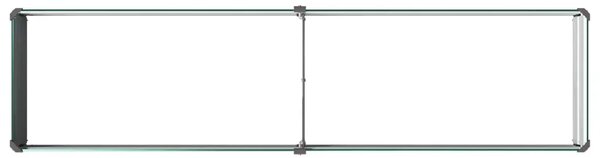 Povišeni vrtni krevet Zelena 160 x 40 x 24 cm - 160 x 40 x 24 cm Zelena