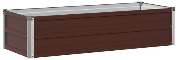 Povišeni vrtni krevet Smeđa 100 x 40 x 24 cm - 100 x 40 x 24 cm Smeđa