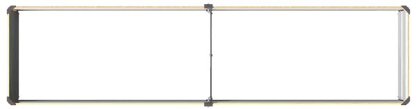 Povišeni vrtni krevet Prirodna 160 x 40 x 24 cm - 160 x 40 x 24 cm Prirodna