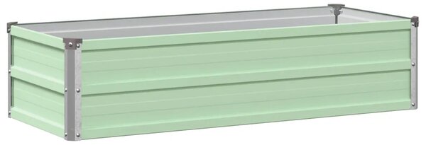 Povišeni vrtni krevet Pastelno zelena 100 x 40 x 24 cm - 100 x 40 x 24 cm Pastelno zelena