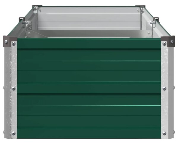 Povišeni vrtni krevet Zelena 160 x 40 x 24 cm - 160 x 40 x 24 cm Zelena