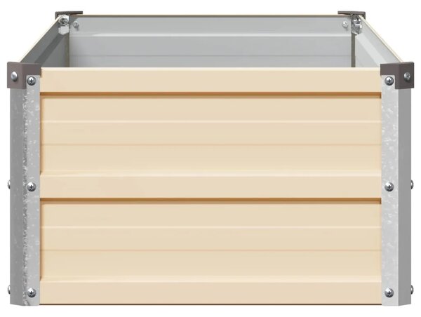 Povišeni vrtni krevet Slonovača 100 x 40 x 24 cm - 100 x 40 x 24 cm Slonovača