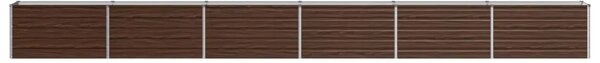 Povišeni vrtni krevet Crna 600 x 40 x 55 cm - 600 x 40 x 55 cm Crna
