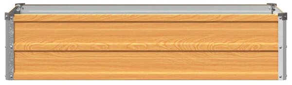 Povišeni vrtni krevet Prirodna 100 x 40 x 24 cm - 100 x 40 x 24 cm Prirodna