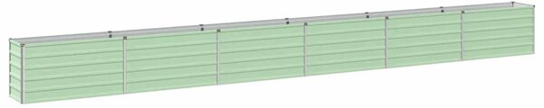 Povišeni vrtni krevet Pastelno zelena 600 x 40 x 55 cm - 600 x 40 x 55 cm Pastelno zelena