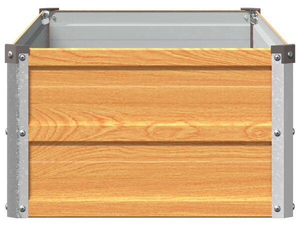 Povišeni vrtni krevet Prirodna 100 x 40 x 24 cm - 100 x 40 x 24 cm Prirodna