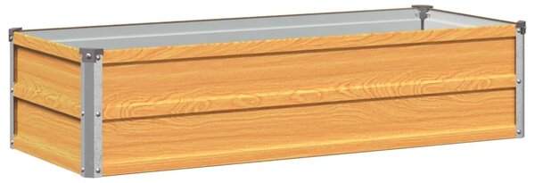 Povišeni vrtni krevet Prirodna 100 x 40 x 24 cm - 100 x 40 x 24 cm Prirodna