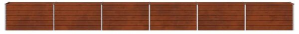 Povišeni vrtni krevet Rđa 600 x 40 x 55 cm corton - 600 x 40 x 55 cm Otporni čelik