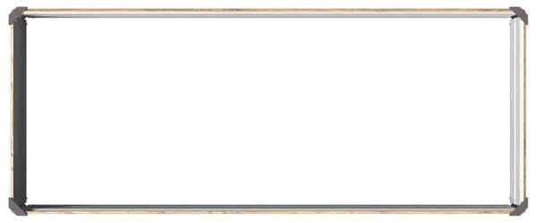 Povišeni vrtni krevet Drvena smeđa 100 x 40 x 24 cm - 100 x 40 x 24 cm Smeđa drvo
