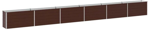 Povišeni vrtni krevet Smeđa 600 x 40 x 55 cm - 600 x 40 x 55 cm Smeđa