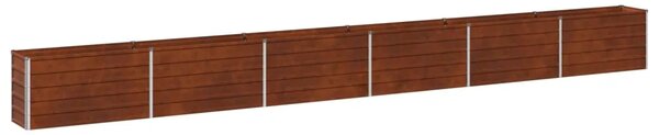 Povišeni vrtni krevet Rđa 600 x 40 x 55 cm corton - 600 x 40 x 55 cm Otporni čelik
