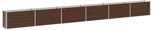 Povišeni vrtni krevet Crna 600 x 40 x 55 cm - 600 x 40 x 55 cm Crna
