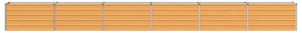 Povišeni vrtni krevet Prirodna 600 x 40 x 55 cm - 600 x 40 x 55 cm Prirodna