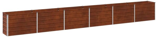 Povišeni vrtni krevet Rđa 480 x 40 x 55 cm corton - 480 x 40 x 55 cm Otporni čelik