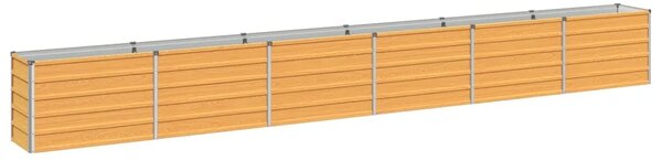 Povišeni vrtni krevet Prirodna 480 x 40 x 55 cm - 480 x 40 x 55 cm Prirodna