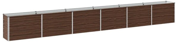 Povišeni vrtni krevet Crna 480 x 40 x 55 cm - 480 x 40 x 55 cm Crna