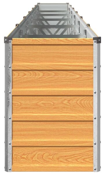 Povišeni vrtni krevet Prirodna 480 x 40 x 55 cm - 480 x 40 x 55 cm Prirodna