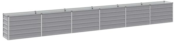 Povišeni vrtni krevet Siva 480 x 40 x 55 cm - 480 x 40 x 55 cm Siva
