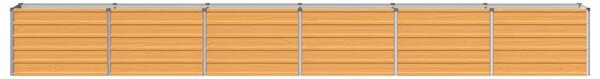 Povišeni vrtni krevet Prirodna 480 x 40 x 55 cm - 480 x 40 x 55 cm Prirodna