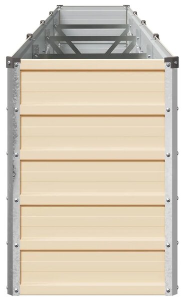 Povišeni vrtni krevet Slonovača 320 x 40 x 55 cm - 320 x 40 x 55 cm Slonovača
