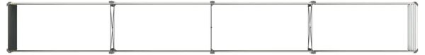 Povišeni vrtni krevet Slonovača 320 x 40 x 55 cm - 320 x 40 x 55 cm Slonovača