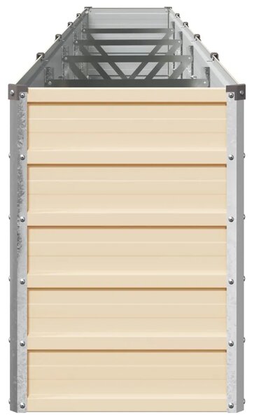 Povišeni vrtni krevet Slonovača 400 x 40 x 55 cm - 400 x 40 x 55 cm Slonovača