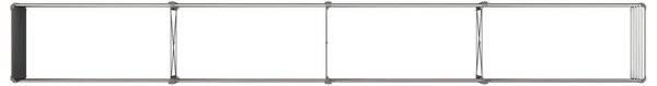 Povišeni vrtni krevet Smeđa 320 x 40 x 55 cm - 320 x 40 x 55 cm Smeđa