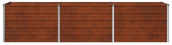 Povišeni vrtni krevet Rđa 240 x 40 x 55 cm corton - 240 x 40 x 55 cm Otporni čelik