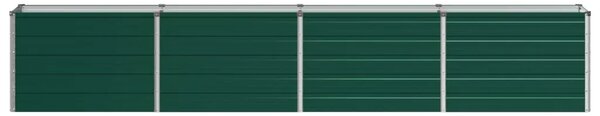 Povišeni vrtni krevet Zelena 320 x 40 x 55 cm - 320 x 40 x 55 cm Zelena