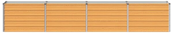 Povišeni vrtni krevet Prirodna 320 x 40 x 55 cm - 320 x 40 x 55 cm Prirodna