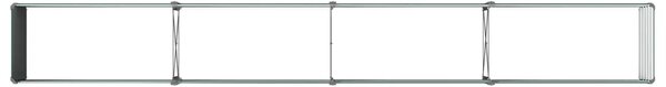Povišeni vrtni krevet Zelena 320 x 40 x 55 cm - 320 x 40 x 55 cm Zelena