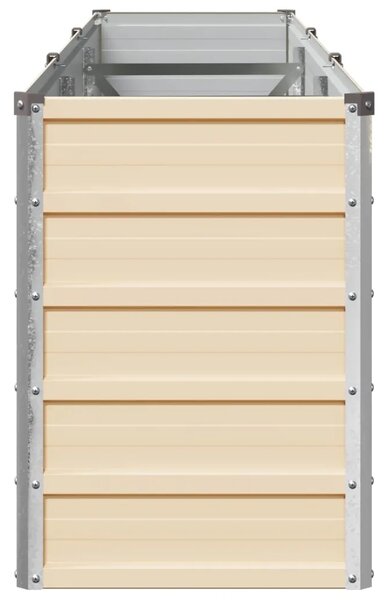 Povišeni vrtni krevet Slonovača 240 x 40 x 55 cm - 240 x 40 x 55 cm Slonovača