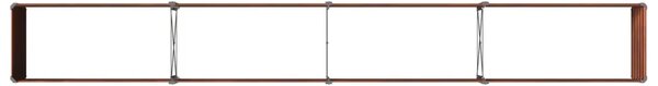Povišeni vrtni krevet Rđa 320 x 40 x 55 cm corton - 320 x 40 x 55 cm Otporni čelik