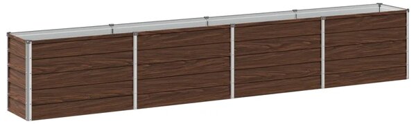 Povišeni vrtni krevet Crna 320 x 40 x 55 cm - 320 x 40 x 55 cm Crna