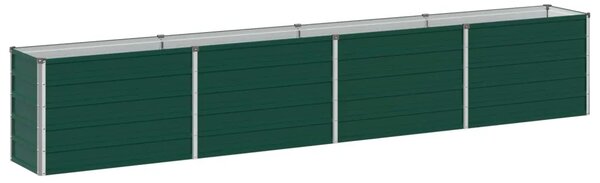 Povišeni vrtni krevet Zelena 320 x 40 x 55 cm - 320 x 40 x 55 cm Zelena