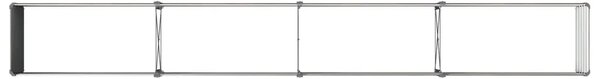 Povišeni vrtni krevet Crna 320 x 40 x 55 cm - 320 x 40 x 55 cm Crna