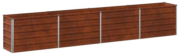 Povišeni vrtni krevet Rđa 320 x 40 x 55 cm corton - 320 x 40 x 55 cm Otporni čelik
