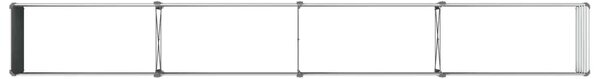 Povišeni vrtni krevet Siva 320 x 40 x 55 cm - 320 x 40 x 55 cm Siva