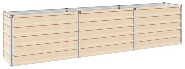 Povišeni vrtni krevet Slonovača 240 x 40 x 55 cm - 240 x 40 x 55 cm Slonovača