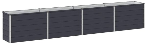 Povišeni vrtni krevet Antracit 320 x 40 x 55 cm - 320 x 40 x 55 cm Antracit
