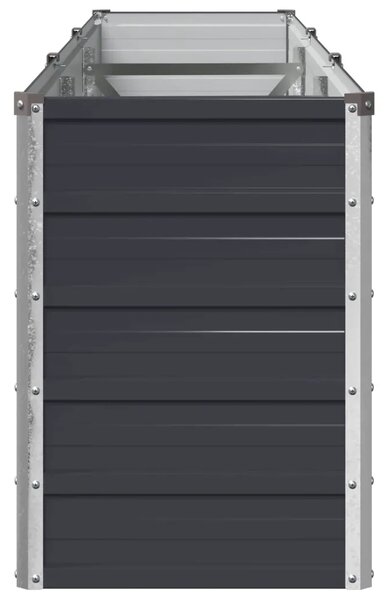 Povišeni vrtni krevet Antracit 240 x 40 x 55 cm - 240 x 40 x 55 cm Antracit