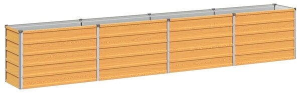 Povišeni vrtni krevet Prirodna 320 x 40 x 55 cm - 320 x 40 x 55 cm Prirodna